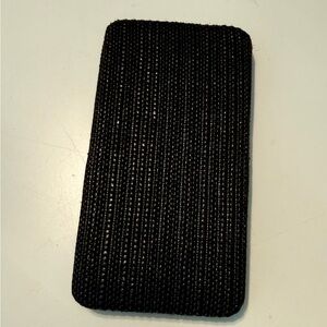 Black Woven Wallet